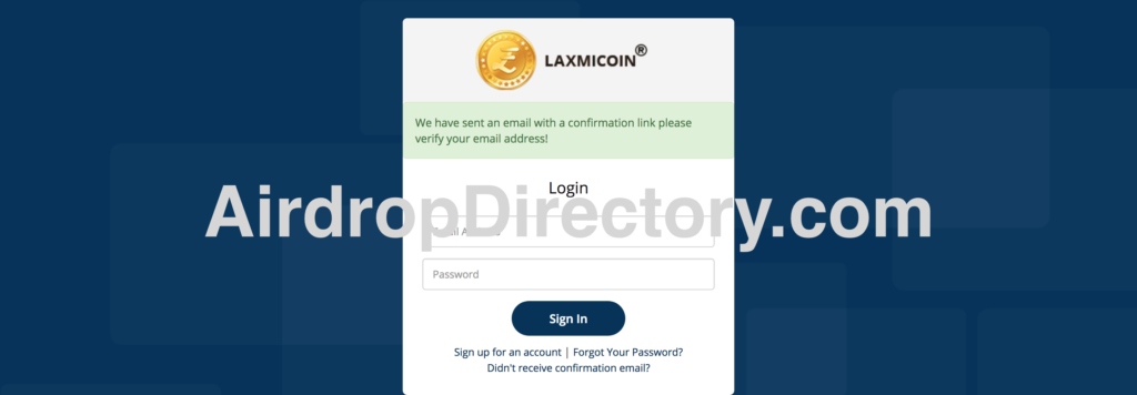 Laxmicoin Airdrop Tutorial 2a