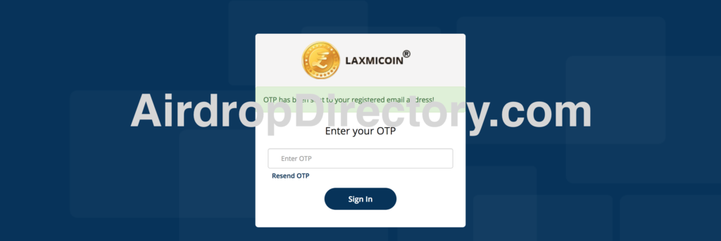 Laxmicoin Airdrop Tutorial 4a